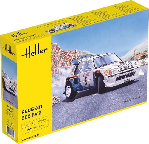 heller Peugeot Rally 205 1/24 Ev 2