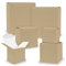 itenga Schachteln V2 24x Quader Würfel gemischt BRAUN Boxen zum Basteln