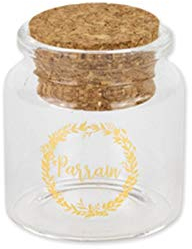 FIOLE OR 4.5X5.5CM + BOUCHON