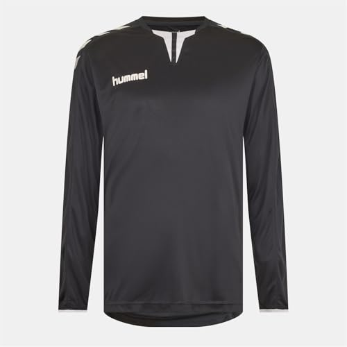 hummel Herren Trikot Core LS Poly Jersey 004615 Black PR XXL