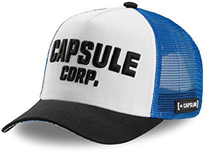 CAPSLAB Casquette Baseball Trucker Dragon Ball Z (Capsule Corp. Logo)