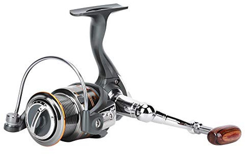 Keenso Angelspinnrolle, 11-Wellen-Abschrägungsverbindung Flache Spule Salzwasserspinnrolle Köder Spinnrolle Angelrad Zubehör(3000) Angelräder und Wartungswerkzeuge Angeln