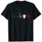 Italien Herz Italiener Herzschlag EKG Puls Italiano Italia T-Shirt