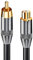 Cavo per subwoofer, cavo coassiale digitale RCA, connettori placcati oro, cavi audio, ricevitore AV subwoofer, amplificatore Home Cinema (M A F 3M)