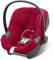 CBX by CYBEX Babyschale Aton B2 i-Size, Ab Geburt bis ca. 24 Monate, Max. 13 kg, Inkl. Neugeboreneneinlage, SensorSafe kompatibel, Rot