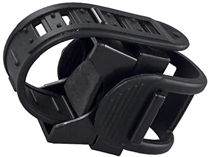 Taschenlampen für LEDClip-Radklemmen Fackelhalter Bike 360 Mount Light Fahrrad Beleuchtung Hell