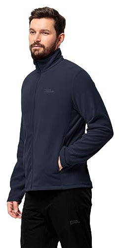 Jack Wolfskin Herren Taunus Fz M Fleece-Jacke, Night Blue, L EU