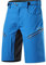 Herren Loose Fit Radhose MTB Radhose Wasserabweisend Fahrradbekleidung Mountainbike Damen (Blue, L)