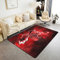 Drache Weich Teppich 150x200cm Universe Galaxie Teppich Teppich für Küche und Balkon Rot Outer Space Schlafzimmer Zimmer Teppich Teppich Home Wetterfest Dekor Schlafzimmer Wohnzimmer Teppich