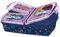 p:os 35451 - Frozen Die Eiskönigin 2 - Brotdose für Kinder mit 3 Fächern, Lunchbox aus Kunststoff mit Clip-Verschlüssen, Vesperbox für Kindergarten, Schule und Freizeit