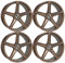 4x MB Design Felgen KV1S 9.0Jx21 ET35 5x112 Bronze hell matt kompatibel mit SsangYong Korando