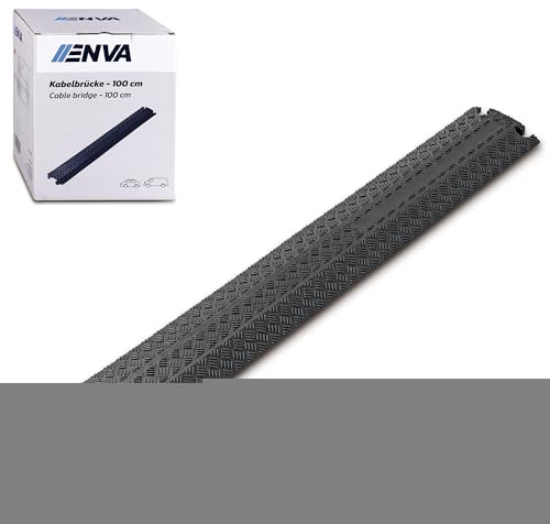 ENVA MADE FOR QUALITY Kabelbrücke Außenbereich 100cm sicherer Schutz für Kabel und Schläuche