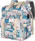 FuisDiL Laptop Backpack for Women,Teacher Doctor Nurse Work Purse Bag for 15.6 Inch Laptop,Cute Cartoon Pattern backpack With USB Charging Port, Large Travel Bookbag for Women