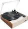 Victrola Eastwood II Tourne-Disque Finition chêne avec Haut-parleurs, Bluetooth 5.1 et Technologie Vinyl Stream, Lecteur Vinyle à 3 Vitesses, Cartouche Audio Technica AT-3600LA