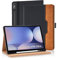 Vkooer Case for Samsung Galaxy Tab S10 Ultra 2024/Tab S9 Ultra 2023 14.6 Inch with S Pen Holder PU Leather Folio Flip Cover Multi-Angle Viewing Smart Stand Cover with Pocket Auto Wake/Sleep - Black