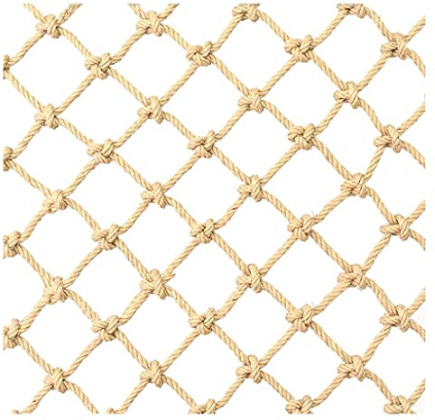 Kindergarten Geländer Sicherheitsnetz Hanf Schutznetz Kinder Fall Safety Net Hanf-Seil-Kletternetz Isolation Netz Indoor Outdoor(1x3m)