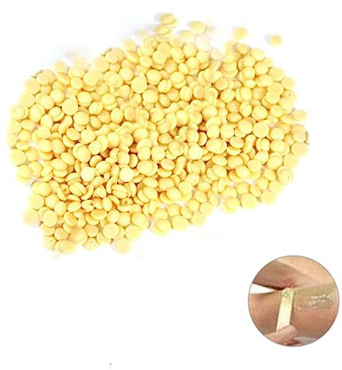 Mikinona 100g Depilatory Beads Hair Removal Wax for Painless Depilation No Strips Hard for Face Body