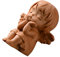 LRXIYODE Adorno Religioso Angel Alas Madera Decoración Miniatura para Hogar o Oficina