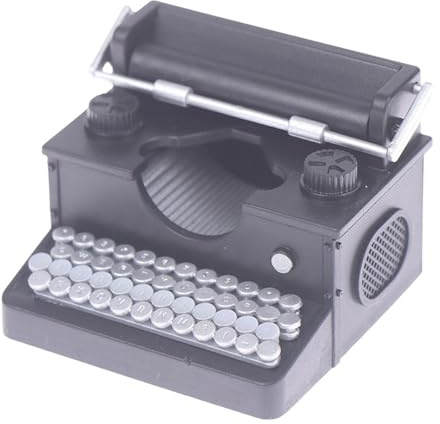 Beimus Miniatur Schreibmaschinen Detaillierte Retro Für Sammlerstücke Und Vintage Displays Dollhouses Typing Machine Accessoire