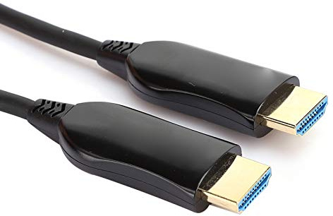 Yctze Glasfaserkabel für 4K-60-Hz-Display – Hochgeschwindigkeits-18-Gbit/s-Konnektivität Bis zu 300 Fuß (15 m/49,2 Fuß)