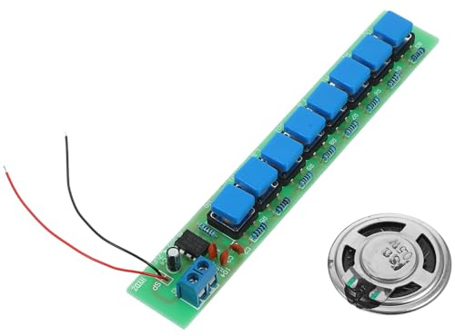 Ne555 Selbstgemacht Elektronik Bausatz für Klaviertastatur, 1 Satz | 8 Tasten, Kunststoffteile, Musikerkundung und Elektroniktraining, Erzeugt Verschiedene Töne