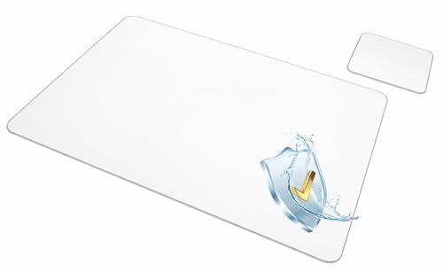 Beautex transparentes Tischset Platzset Tischschutz, abwischbar, mattiert