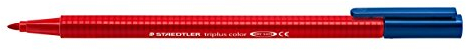 Staedtler Fasermaler Triplus Color 323 rot, 323-2