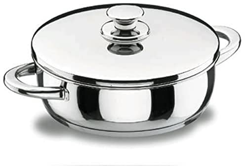 LACOR - 40632 - Tartera con Tapa Vitrocor 32cm INOX