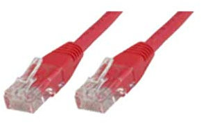 Microconnect Cat6 U/UTP 7m - Cable de Red (7 m, Cat6, U/UTP (UTP), RJ-45, RJ-45, Rojo)