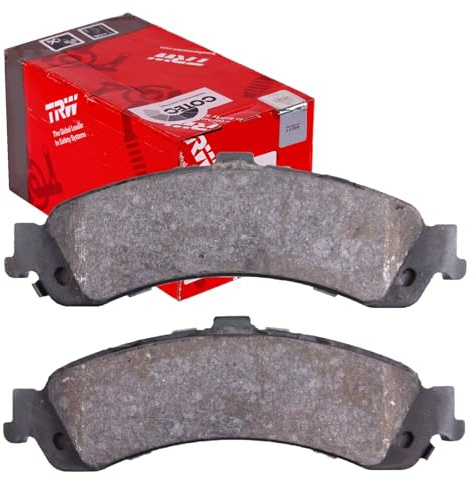 TRW GDB4454 Brake Pad Set of 4 Compatible for Chevrolet TAHOE (B2W) 1999-2006 Rear Axle and Other Vehicles