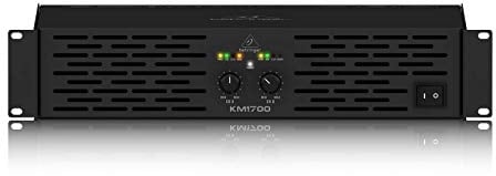 Behringer KM1700 1700 W Professional Stereo Power Amplifier with ATR