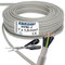 EBROM NYM-J 7 x 1,5 mm² – Cavo di installazione – Cavo di installazione – Cavo per ambienti umidi – grigio – Selezione in incrementi di 1 metro – Metro preciso al metro – La vostra scelta: NYM-J 7 x