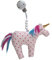 Raschel, Anhänger, Kinderwagen, Einhorn, mit Glöckchen, Babybett, Maxicosi, Kinderwagenanhänger, Babyspielzeug, Kinderwagenkette
