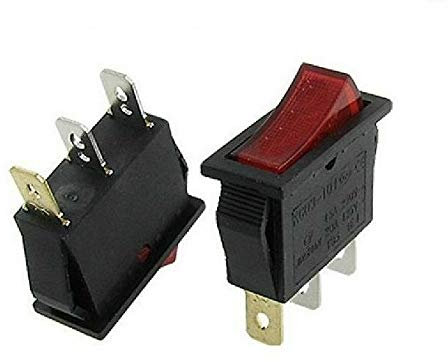 K M Electronics® Archway Kebab Doner Machine Mains Power ON Off RED NEON Rocker Switch SPST 16A