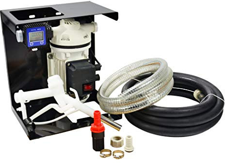 BSD 230V 330W Surtidor de AdBlue - Kit de Dispensador de Bomba de AdBlue Eléctrica, Bomba de Transferencia de AdBlue con Medidor de Flujo y Pistola Dispensadora Automática - 40L/min