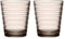 Iittala Aino Aalto Becher 22 cl, 2-er Set, leinen