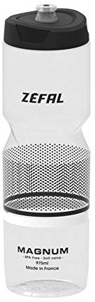 ZEFAL Zéfal Zéfal Unisex – Erwachsene Magnum Trinkflasche, Transparent/Schwarz, 975ml Zéfal Zéfal Unisex – Erwachsene Magnum Trinkflasche, Transparent/Schwarz, 975ml