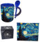 My Custom Style Tasse Blue + Löffel #Arte-Nacht Sternennacht Van Gogh# + Platzset