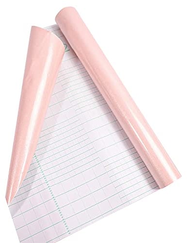 TRIXES 5M Pink Glitter self-Adhesive Vinyl – Sticky Back with Paper Film Cover Great for Covering Kitchen Walls, Cupboard Doors, Bathroom Tiles, Wood, Furniture and More