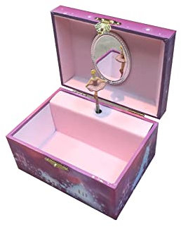 Spieluhr Schmuckdose Ballerina Schuh Zauberschuh Cinderella Melodie Mondschein Sonate