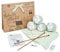Needle It® - Strickset für Anfänger komplett mit Stricknadeln - Babydecke zum Selberstricken - Geschenkidee (Minze)