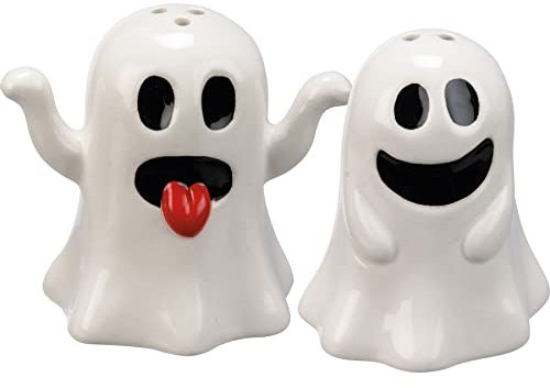Primitives By Kathy 112744 Ghosts Salz- und Pfeffer-Set, 8,9 cm Länge