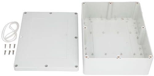 Anschlussdose, 32 x 24 x 11 cm Abzweigdose, IP65 Wasserdicht Elektronischer Anschlusskasten Projektbox Außenbereich Gehäuse Externer Gehäuse Projektgehäuse Leergehäuse Kunststoffgehäuse Verteilerdose