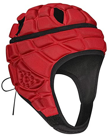 Soft Shell Fußball Rugby Kopfschutz Schaumstoff Baumwolle Kopf Schutz Weich Gepolsterte Kopfbedeckung Fußball Keine Bump Cap für Kinder Jugendliche