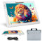 A4 Light Box with Carry Bag, Rechargeable LED Light Pad with 6 Level Brightness, Tracing Pad for Artists Drawing Sketching Animation Tracing Calligraphy, Wireless Battery Powered Light Pad(White)