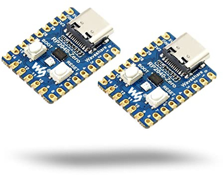 RP2040-Zero Mini Development Board(2 PCS), Compact Microcontroller Development Board, Support C/C++/Python Development