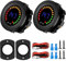 Linkstyle 12V Battery Meter, Waterproof 12V Voltmeter Gauge, Digital Display Voltage Gauge Meter for Marine Car Motorcycle