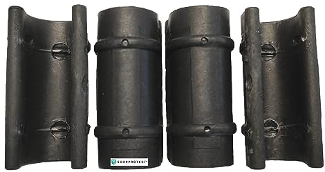 Scorprotect® Folien Rahmen Rohr Gewächshaus Clip-Set 24 teilig