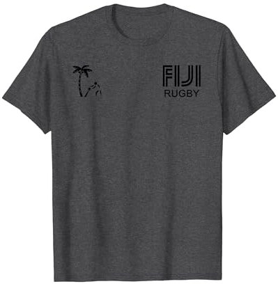 Herren Fidschi-Rugby-T-Shirt für Rugbyballspieler T-Shirt
