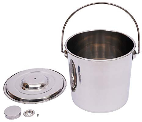 Olla para sopa de verduras (20 L, apta para inducción, gas, vitrocerámica, etc